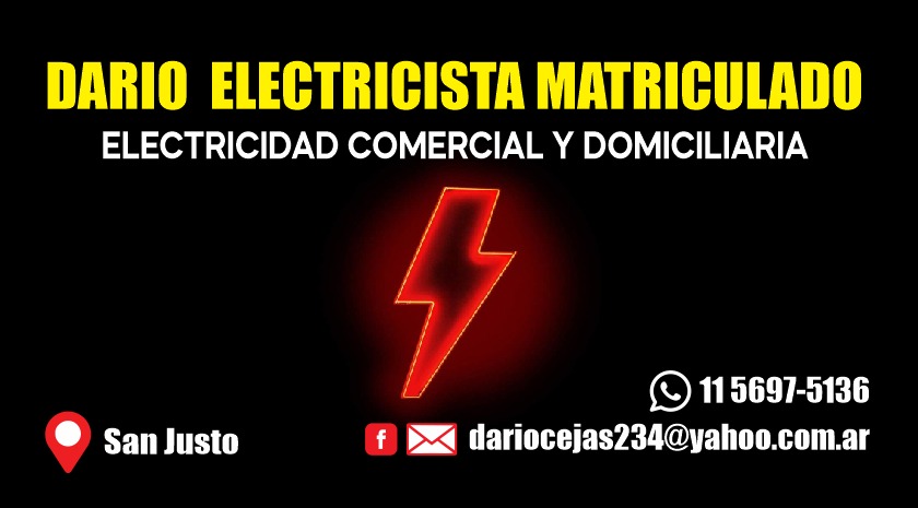 Dario, Electricista en Buenos Aires (GBA)