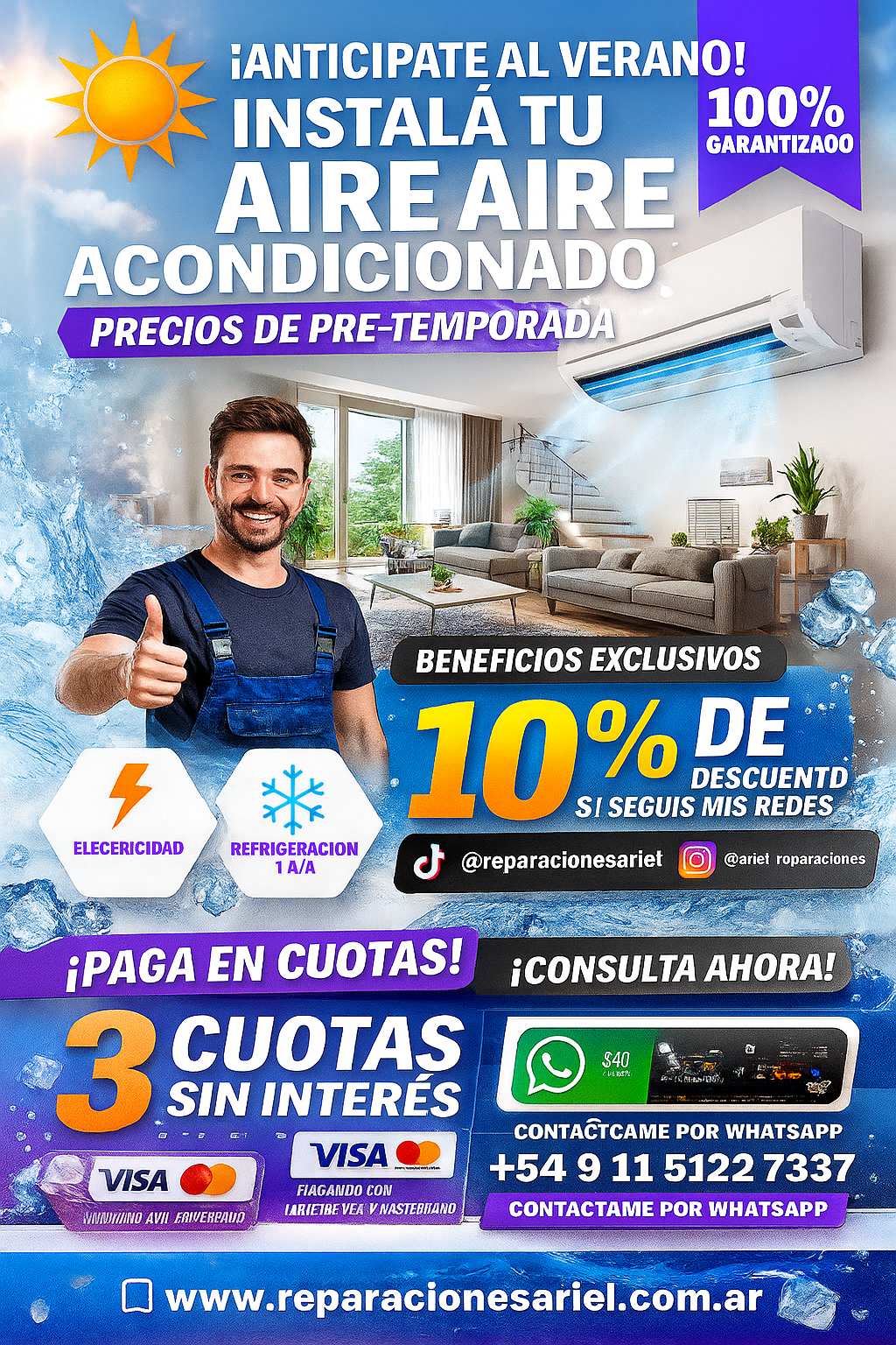 Ricardo Ariel, Electricista en Buenos Aires (GBA)