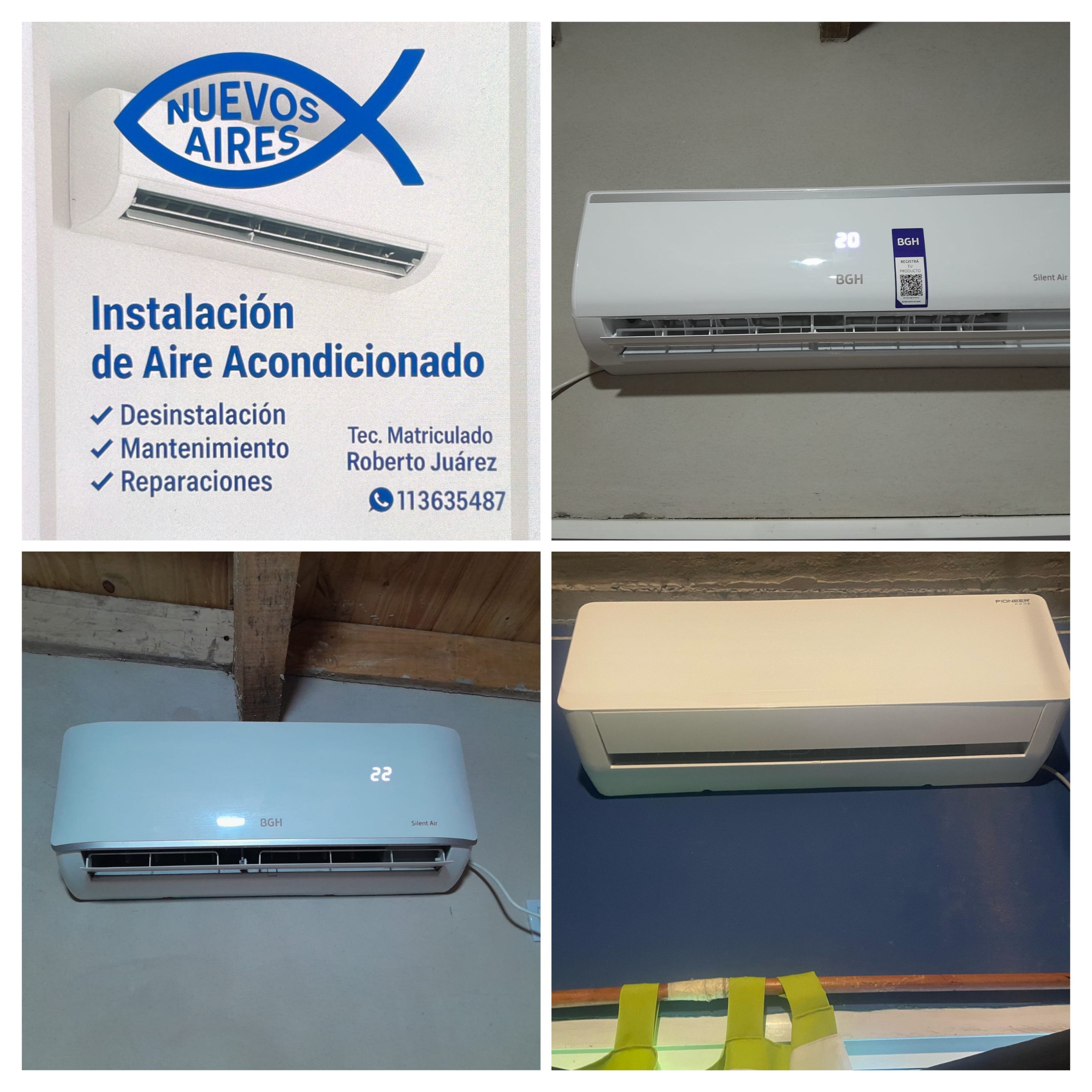 Roberto Carlos, Instalaciones en Buenos Aires (GBA)
